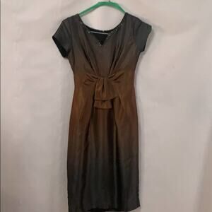 SIGNATURE‎ BY ROBBIE BEE OMBRÉ SHEATH DRESS Sz 8 P